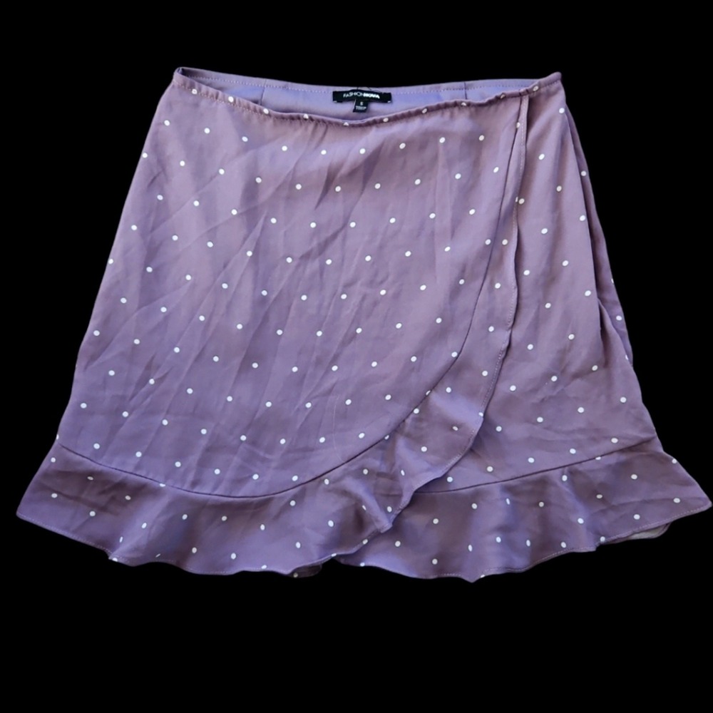 Fashion‎ Nova Polkadot Mini Skirt Size Small